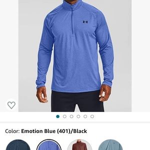 Men’s Underarmour Heatgear Half Zip